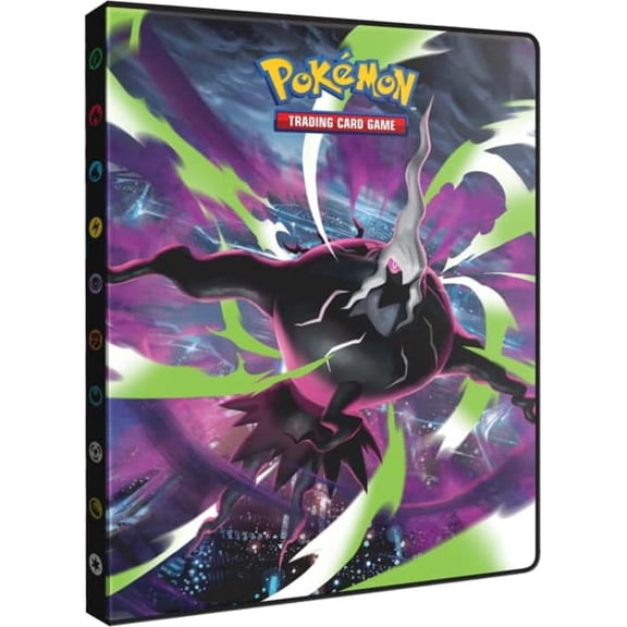 Ultra Pro Pokemon Trading Card Game Pitch Black 9-Pocket Portfolio