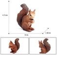 thumbnail image 1 of Mini Zoo Simulation Wild Animals Figurines Capybara Squirrel Mouse Raccoon Snake Model Plastic Action Figure Children‘s Toy Gift LZ, 1 of 7