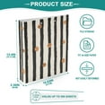 thumbnail image 3 of FORMRS 3 Ring Binder 1.5 inch with Pockets Set of 2 Clip Board 200 Sheets Capacity, Black Abstract Stripes, 3 of 8