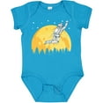 thumbnail image 3 of Inktastic Space Outerspace Moon and Astronaut Boys or Girls Baby Bodysuit, 3 of 5