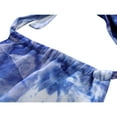 thumbnail image 4 of PENGXIANG Girls Tie-dye Set Sleeveless Halter Tops Flared Trousers, 4 of 5