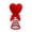 Red -  1 PC Home Decor, variant on Hot Sale WUYVCG Velvet Valentine Day Tree Topper Heart Shape Tree Topper Heart Decorations for Valentine's Day Wedding Holiday Ornament Home Indoor Decor (Red)