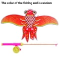 thumbnail image 1 of Daily Mix Store Dynamic Fishing Rod Plastic Kite Cartoon Butterfly Small Kite Handheld Simulation Parrot Eagle Flying Swallow Outdoor Easy Toys, 1 of 8