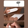 thumbnail image 3 of Espumador de leche de acero inoxidable Macarena Vaporizador de leche, 3 of 8