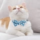 thumbnail image 4 of Paquete de 2 collares para gatos separables con pajarita, collares para gatos con hebilla de seguridad y campana, collares con estampado de verano, 4 of 5
