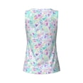 thumbnail image 5 of Lsque Sequins Printed Workout Tank Tops for Women, Athletic Sports Tank Tops, Compression Sleeveless Dry Fit Shirts,Sleeveless Yoga Shirt-Medium, 5 of 9