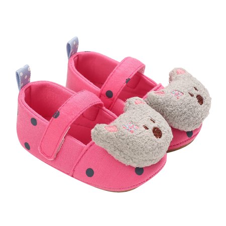 

QWERTYU Infant Girl Boy Non-Slip Sneakers Baby Toddler Soft Sole Breathable First Walkers Shoes Spring Summer Fall Slippers 6M-2Y 11