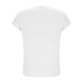 thumbnail image 5 of biudgviw Womens Summer Tops Casual Boat Neck Shirts Cap Sleeves Solid Color Basic Tee Casual Soft Trendy Clothes, 5 of 6