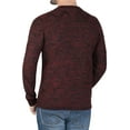 thumbnail image 2 of MEN'S SWEATER MAROON BLACK, 2 of 6