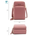 Deago Women Crossbody Cellphone Purse Touch Screen Bag RFID Blocking Wallet Handbag with
