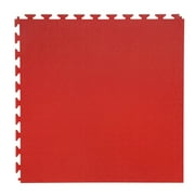 FlooringInc Nitro Flex Protective Garage Flooring Tiles, 20.5x20.5, Single Tile, 2.92 Sqft, Smooth Pattern, Terracotta