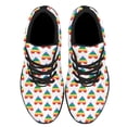 thumbnail image 2 of Rainbow Shoes, Unisex Fashion LGBT Sneakers for Men Women Black Size 4.5, 2 of 7