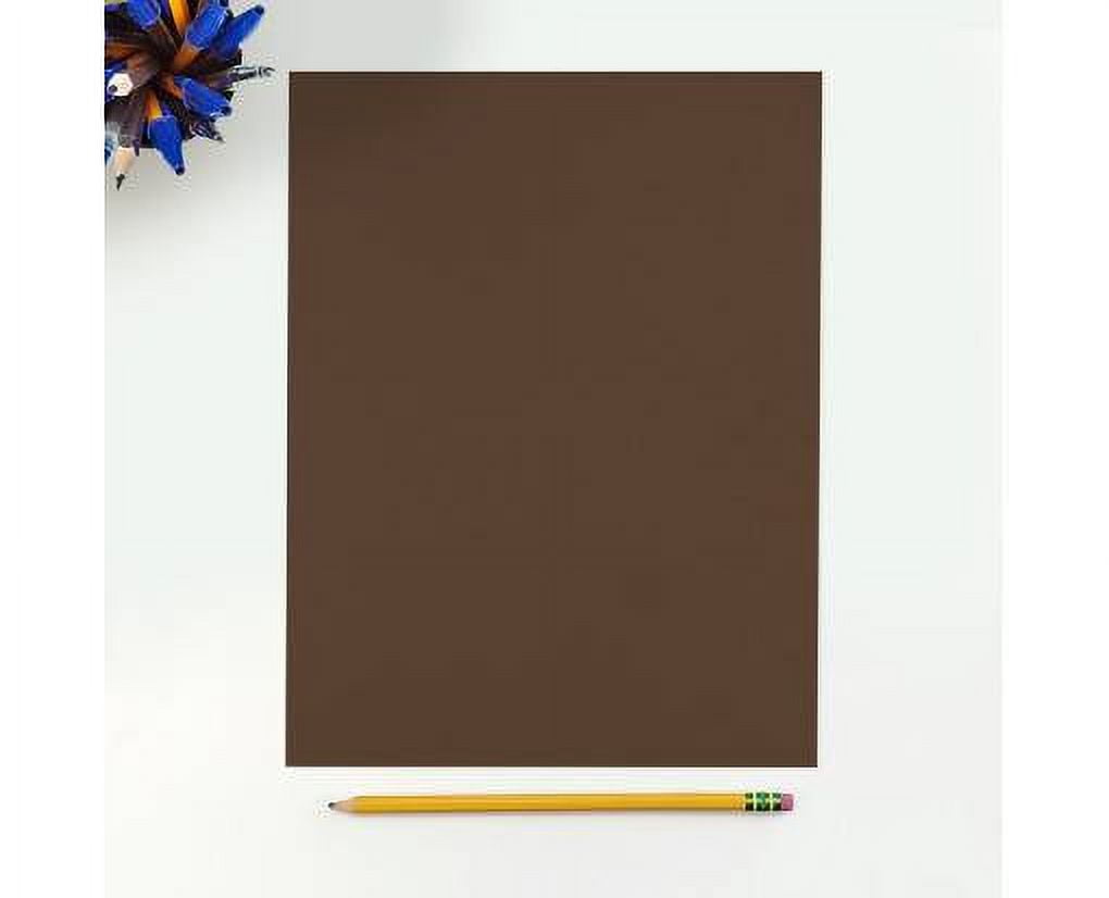 LUXPaper 8.5 x 11 Cardstock, 100 lb. Chocolate Brown, 1000/Pack