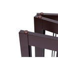thumbnail image 2 of Internet's Best Traditional Wire Dog Gate - 3 Panel - 30" Tall - Espresso, 2 of 8