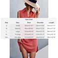 thumbnail image 2 of Bosfbaoi Women's Sleeveless Shirt Dress, Collared Button Front Solid Color Mini Dress, Lightweight Breathable Casual Sundress for Daily Wear, 2 of 5
