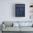 thumbnail image 2 of Marco Fabiano 'Coffee Blueprint III Indigo' Canvas Art, 2 of 4
