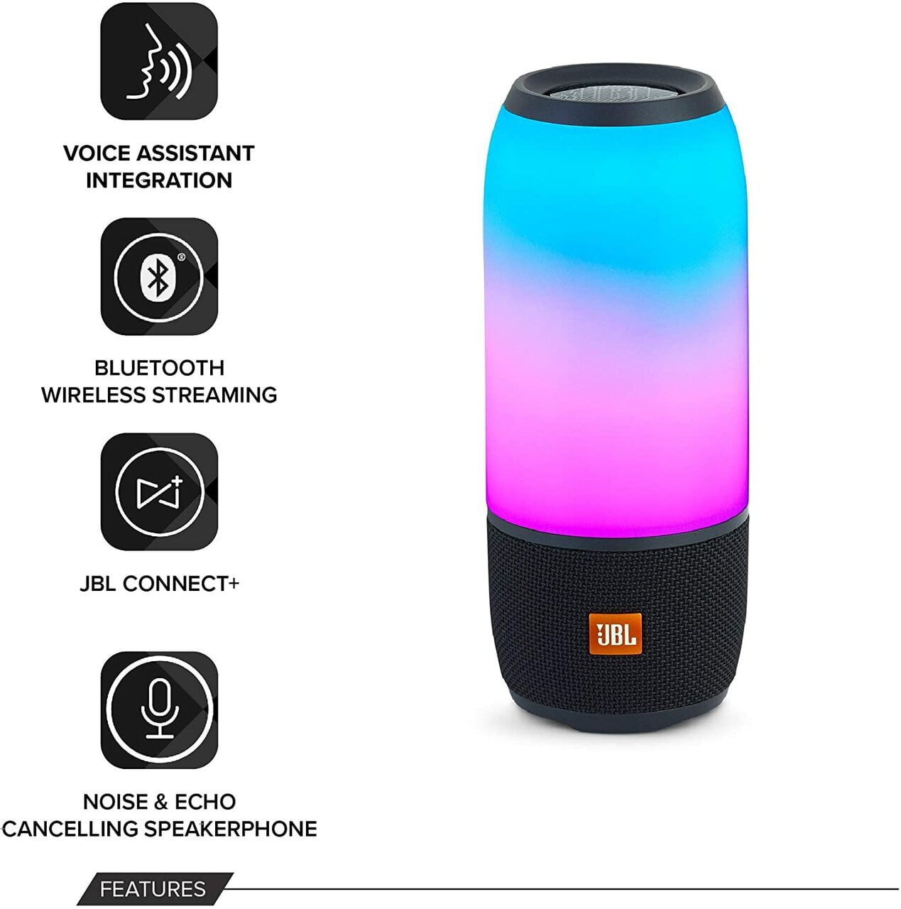 JBL PULSE 3 Bluetooth スピーカー 中古 Restored JBL Pulse 3 Wireless Bluetooth IPX7 Waterproof