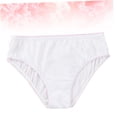 thumbnail image 3 of OUNONA 2Pcs Disposable Underwear Cotton Briefs for Women Breathable Non-Toxic XL, 3 of 8