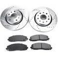 thumbnail image 3 of PowerStop Front Z23 Evolution Sport Carbon-Fiber Ceramic Brake Pad and Drilled & Slotted Rotor Kit Fits: JEEP Select Models K7940, 3 of 10