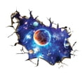 thumbnail image 4 of Pegatinas de pared 3D autoadhesivas decorativas y extraíbles del universo galáctico. Estilo A, 4 of 9