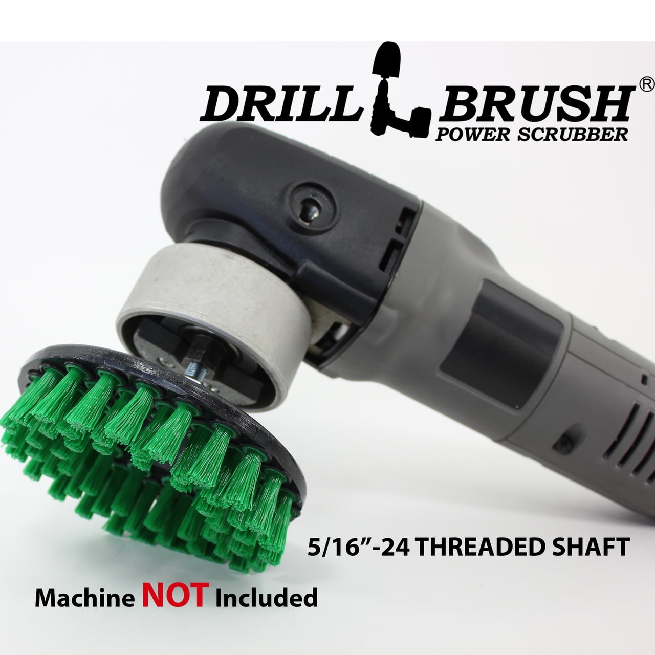 Dayton 14X830 Scrubbing Rotary Brush,18 in. Machine
