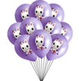 thumbnail image 3 of Globos de látex para fiesta de cumpleaños de niñas y niños, 10/30 unidades, para casa de muñecas Gabby, con forma de gato, suministros para globos de 12 pulgadas, 3 of 5