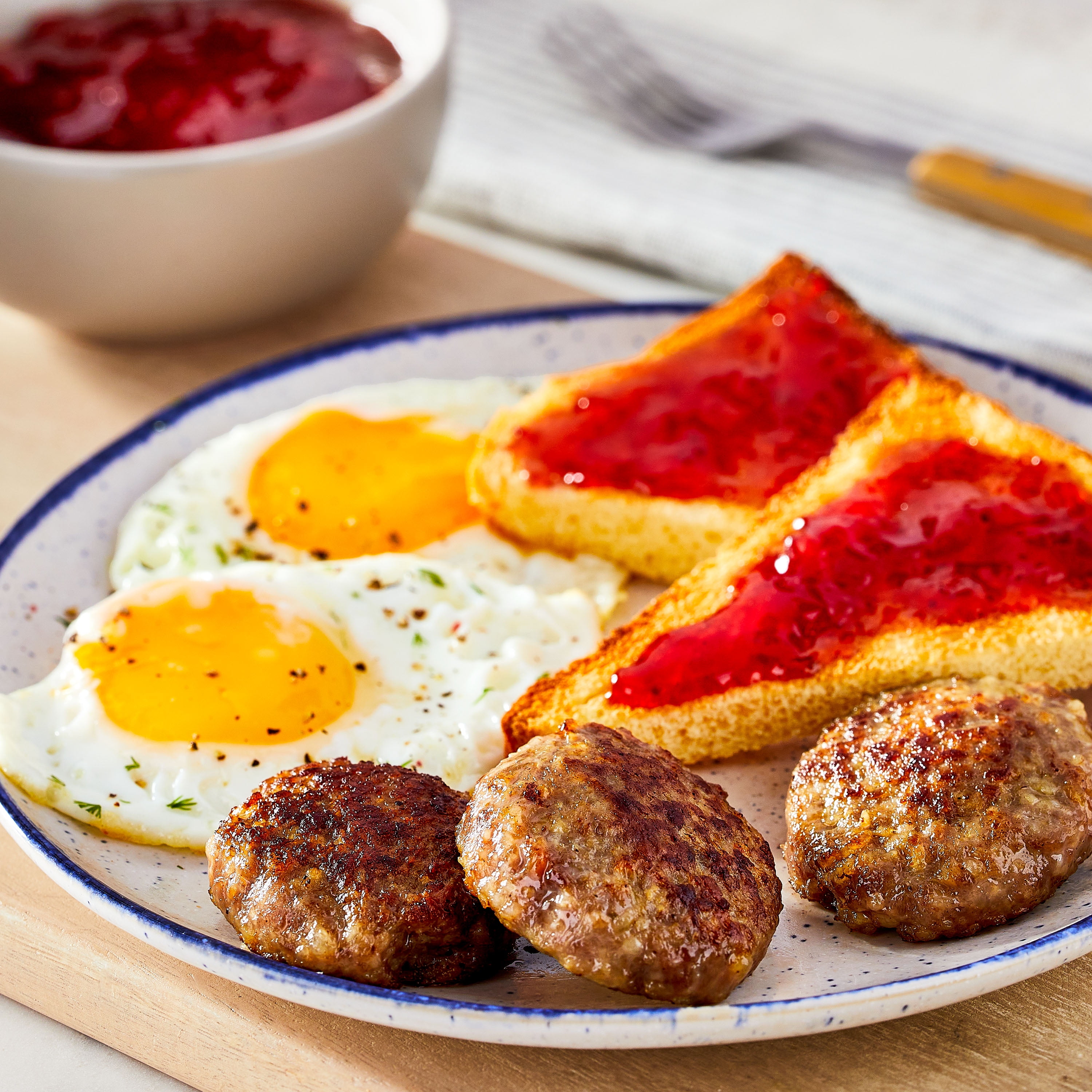 Great Value Frozen Uncooked Vermont Maple Syrup Breakfast Pork Sausage Patties, 12 oz Package