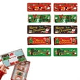 thumbnail image 1 of Stickers 10Pcs Personalized Christmas Address Labels PVC Self Adhesive Addresses Stickers For Mailing Envelopes, 1 of 3