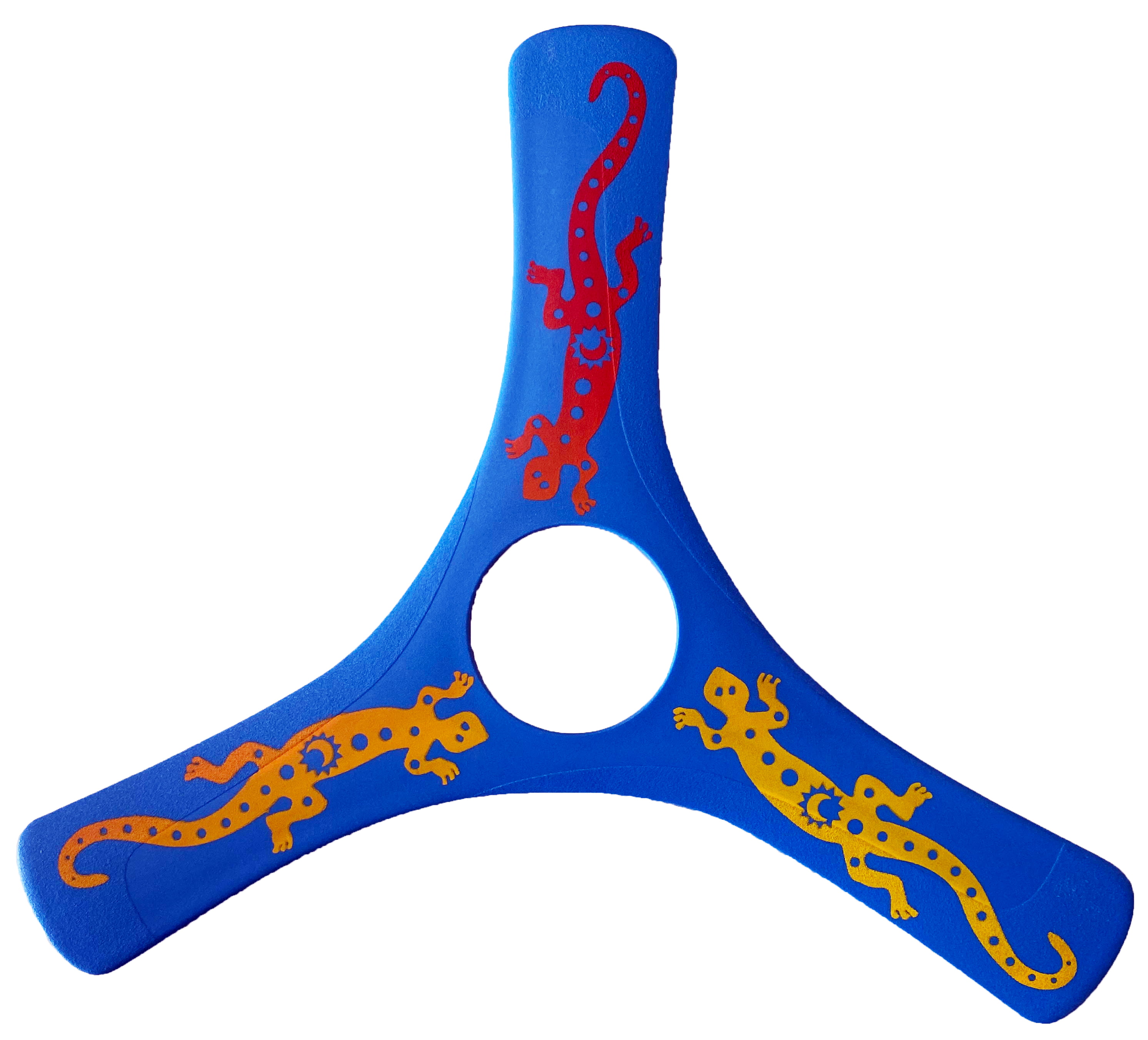 Fantastic Beginner Boomerang for Ages Above 8 Years Old Technic Gecko Decorated Boomerang Colorado Boomerangs