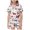 p-136Pink481, variant on CAIVO 2 Piece Pajama Sets Children's Short Sleeve Lapel Button Down Shirts Tops With Shorts Set Christmas With Pockets Loungewear