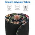 thumbnail image 3 of Long Mouse Pads for Desk,Pioneer Flower Floral Print Pattern Desk Mats on Top Of Desks, Desk Mouse Pad Extra Large with 3mm Non-Slip Base and Stitched Edge for Gaming,Office,Work,Home 47.3"x23.6", 3 of 6