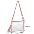 thumbnail image 2 of Stadium Approved Clear Crossbody Bag Transparent Tote Purse for Women Men Sports Events Concerts Festivals and Outdoor Activities, 2 of 4