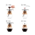 thumbnail image 2 of Cafetera Pour Over Bodum de 1 litro con filtro de acero inoxidable BODUM NA, 2 of 8