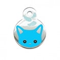 thumbnail image 3 of Vet Recommended Pet ID Tag Cat Personalized Many Shapes and Colors to Choose Tag, 3 of 8