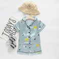 thumbnail image 1 of Conjunto de pijamas para niños, ropa de dormir de Pascua, Top de manga larga con conejo de dibujos animados + traje de pantalón, conjuntos de ropa para niñas pequeñas, 1 of 4