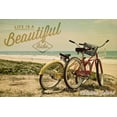 thumbnail image 5 of Catalina Island, California, Life is a Beautiful Ride, Beach Cruisers, (12x18 Wrapped Canvas, Wall Decor, Artwork), 5 of 5