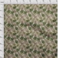 thumbnail image 4 of oneOone Cotton Poplin Rose Brown Fabric Tropical Leaf Sewing Material Print Fabric By The Yard 56 Inch Wide-X0, 4 of 4