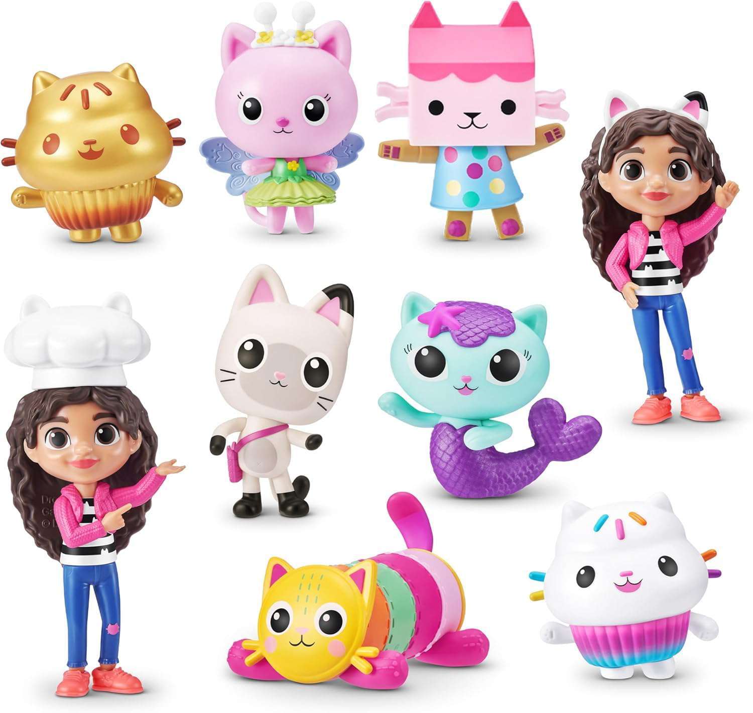 5 Surprise Mini Brands! Gabby's Dollhouse LOT of 2 Mystery Packs