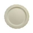 thumbnail image 2 of Exquisite Cream Victorian Disposable Dinnerware Combo Set, 120 Piece, Service for 20, 2 of 10