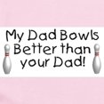 thumbnail image 2 of CafePress - Dad's Bowling Infant Bodysuit - Baby Light Bodysuit, Size Newborn - 24 Months, 2 of 4