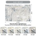 thumbnail image 2 of Alfombra Art&Tuft TPR53, beige y azul, 244 x 305 cm, lavable, antideslizante, 2 of 8