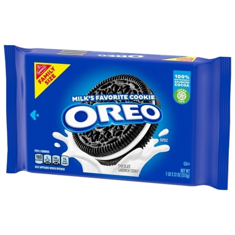 Oreo Original Family Size Cookies, 18.12 Ounce, 12 Packs Per Case