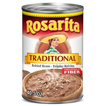 Rosarita Traditional Refried Beans, 40.5 oz