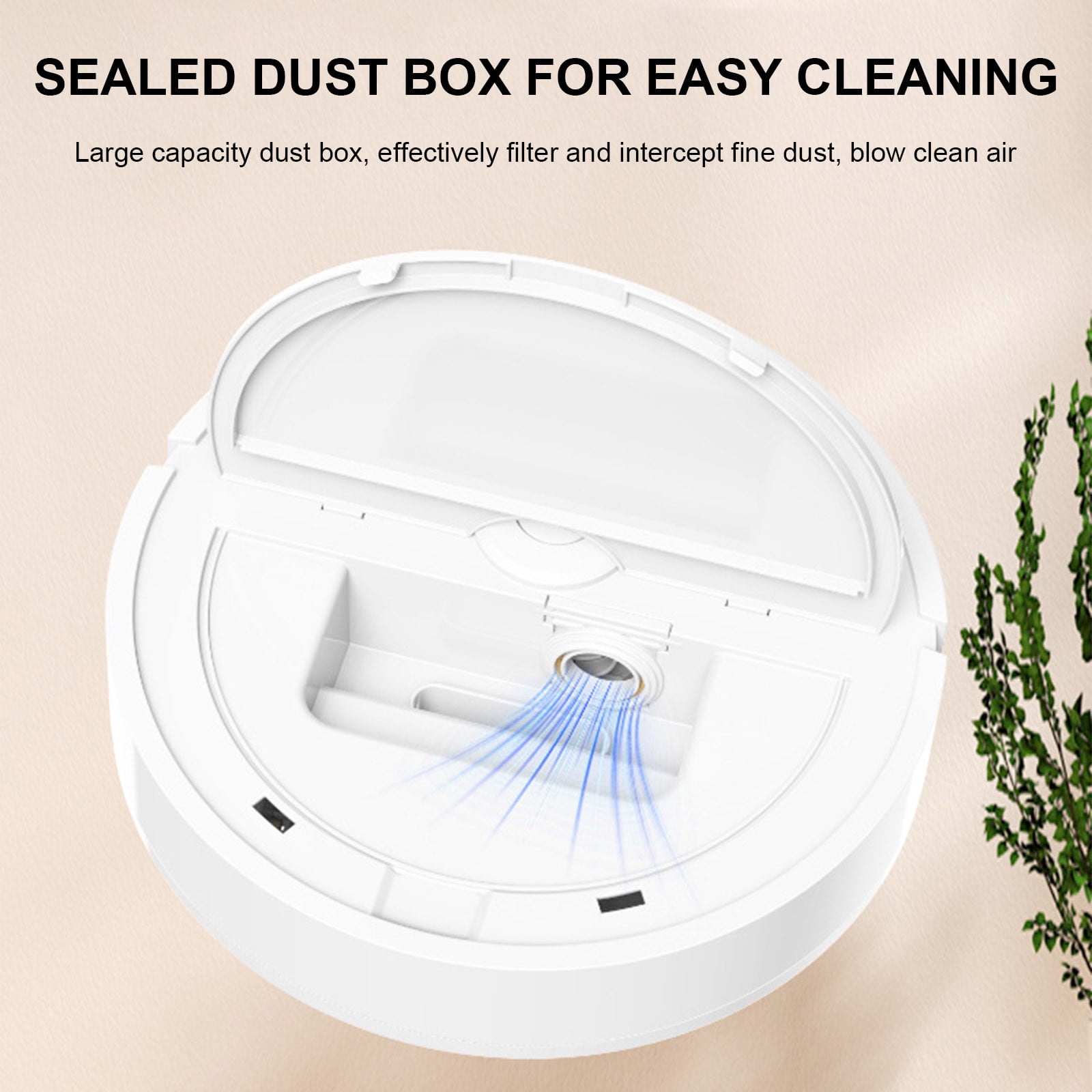Oggfader Robot Vacuum Vacuum Cleaning Robot Home Intelligent Sweeping Machine Pet Cleaning Hair Suction Sweeping And Mopping Three In One Sweeping Machine White