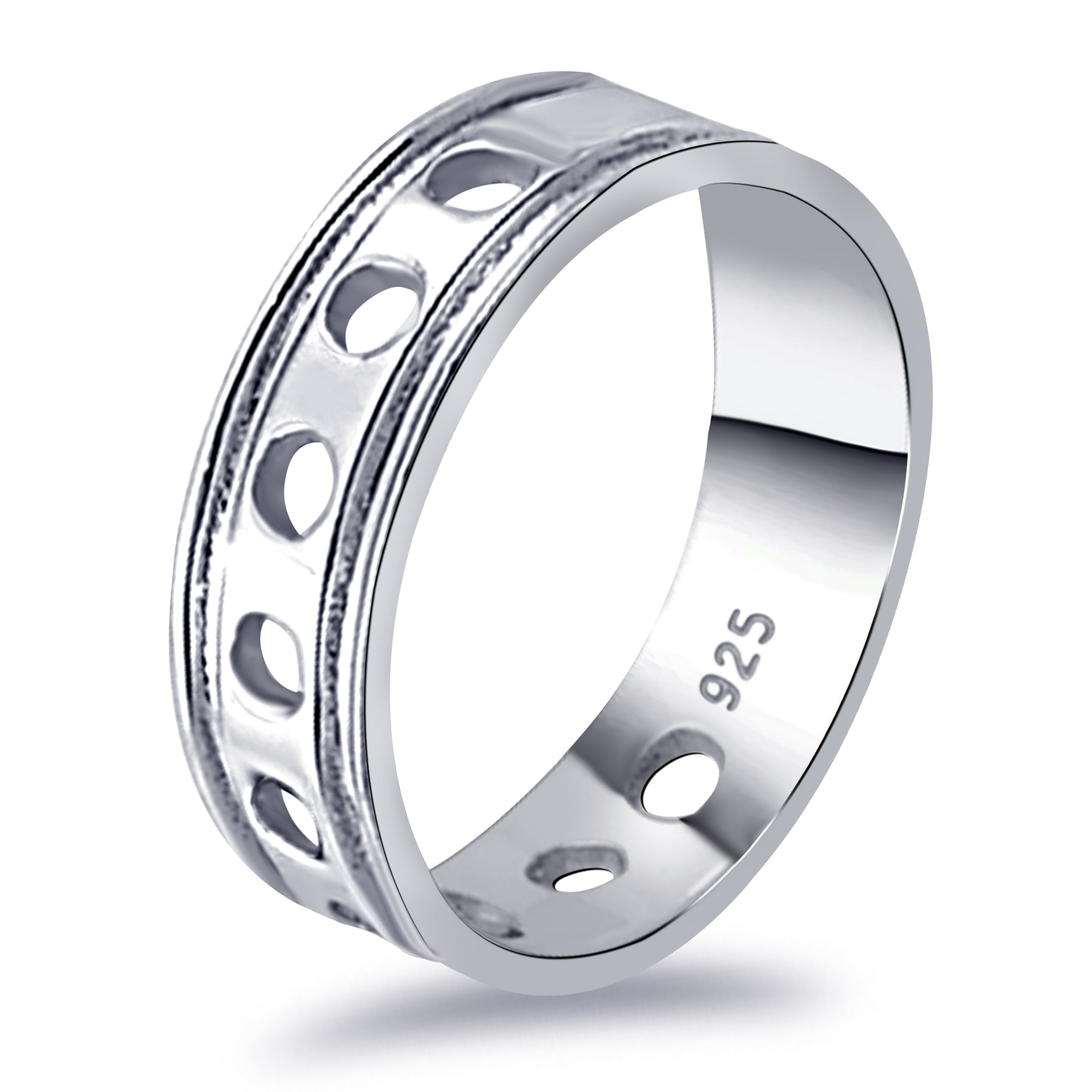 Details about  / Elegant Ring Womans 925 Sterling Silver Triple Band