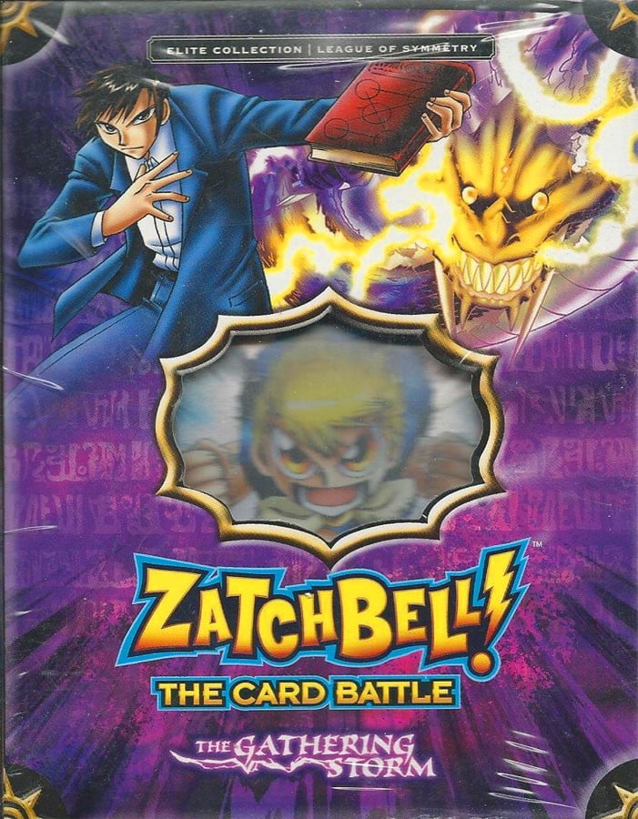 Lot of 2 BANDAI Zatch Bell The Card Battle Gathering Storm Elite Collection New 