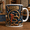Black, variant on Plumber Dad Mug with Pipe Wrench Faucet Valves, Father’s Day Accent Mug