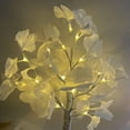 thumbnail image 2 of MesaSe LED Ginkgo Tree Light Tabletop Bonsai Tree 24 Inches Decorative Fairy Light Artificial Tree Battery Operated Twig Lamp for Party Wedding Holiday Festival Christmas Decoration - War, 2 of 7
