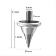 thumbnail image 2 of Pie de Aislamiento de Altavoz, Soporte de Pie, Amortiguador, Cono para Grabadora de Tocadiscos de Audio de Alta Fidelidad AMP M8, Color Plateado, 2 of 8