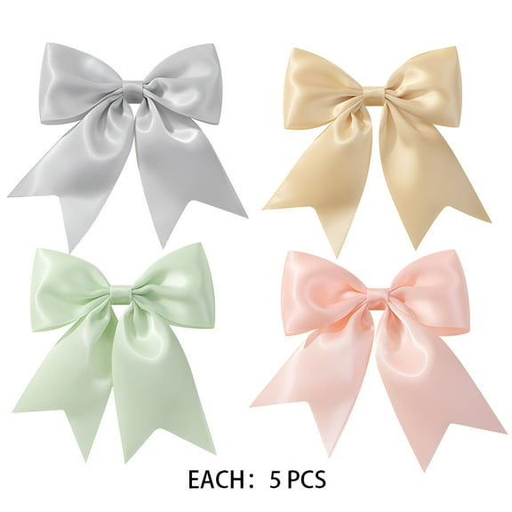 DESIGNICE 20Pcs Hair Bows,3.35" Girls Hair Clips,Swallow Tail Toddler Girl Hair Accessories